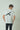Black Logo-Print Genderless white Gym T-Shirt