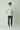 Neon Green Logo-Print Genderless white Gym T-Shirt